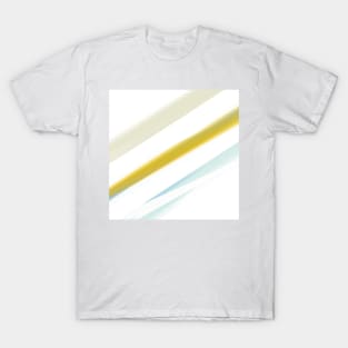 brown white blue texture abstract T-Shirt